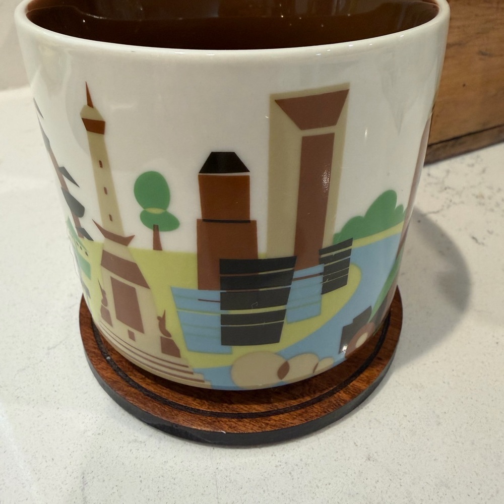 Starbucks You Are Here YAH Indianapolis Skyline Mug 2015 - Picture 3 of 6